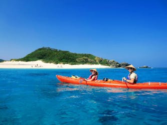 Sea kayaking and snorkeling tour off the Kerama Islands